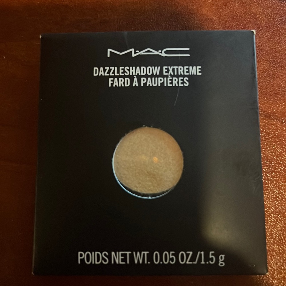 MAC Eye Shadow Dazzleshadow Extreme 🌹 Kiss of Klimt🌹 Pro Palette Pan 1.5gm